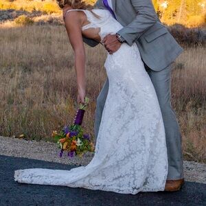 Wedding dress- hand made by The Wedding Seamstress in Arvada, CO
